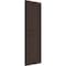 Ekena Millwork True Fit PVC Two Equal Raised Panel Shutters, Raisin Brown, 18W x 80H, PR TFP101RPF18X080TB - alternate 7